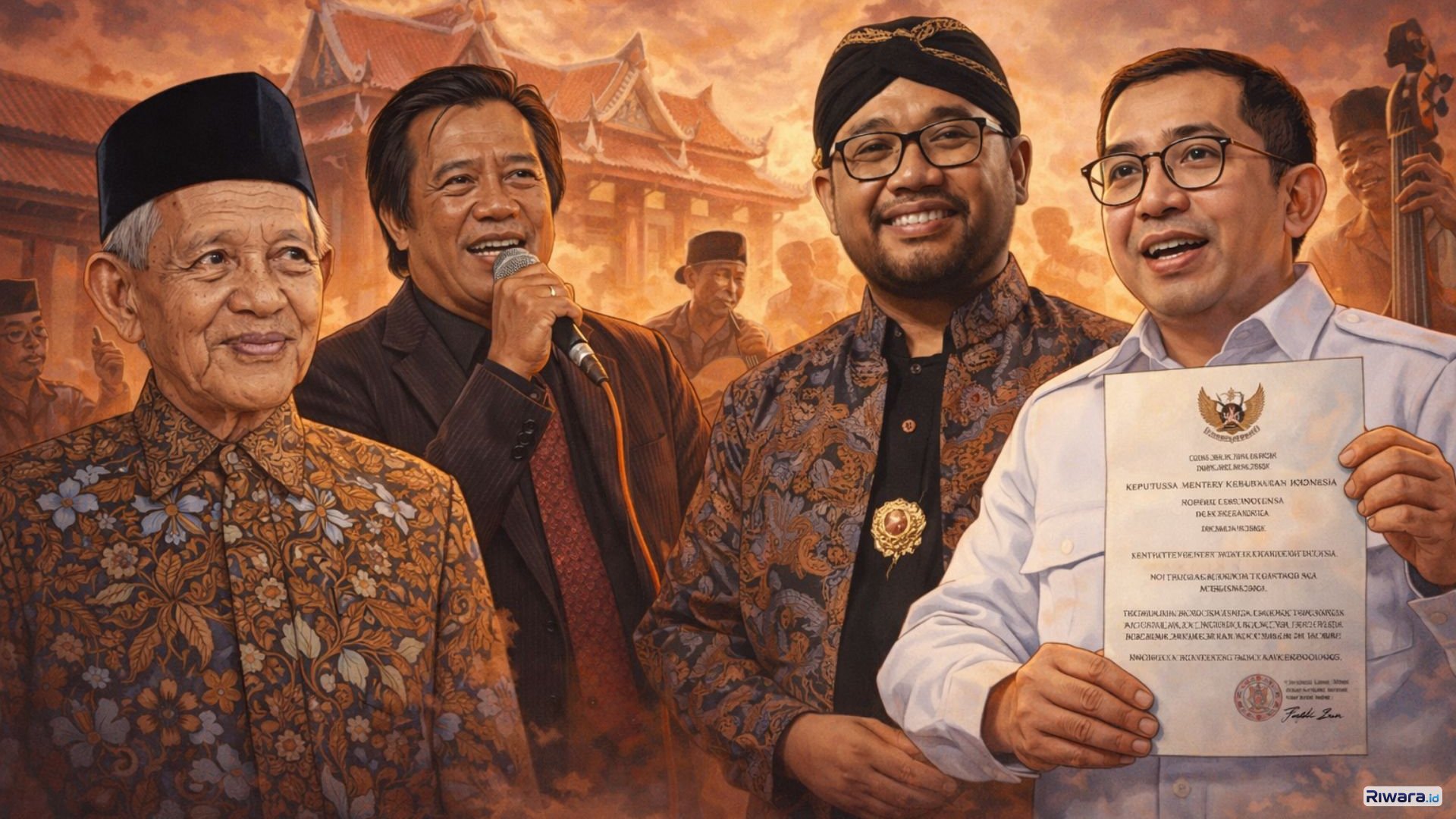 Ilustrasi Penetapan 1 Oktober sebagai Hari Keroncong oleh pemerintah menjadi momentum kebangkitan musik tradisional Indonesia.